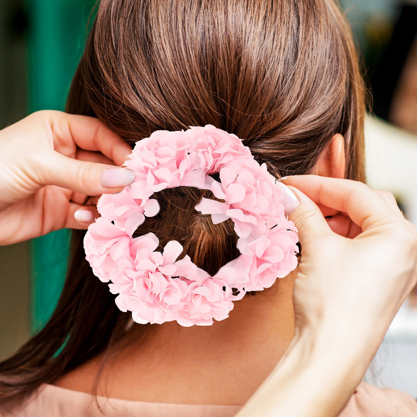 Women Girls Hair Tie Rose Stretch Ponytail Holder Wedding Daily Wear Gift for Female Simple Stylish Design Effective Hold
Women Girls Hair Tie Rose Stretch Ponytail Holder Wedding Daily Wear Gift for Female Simple Stylish Design Effective Hold