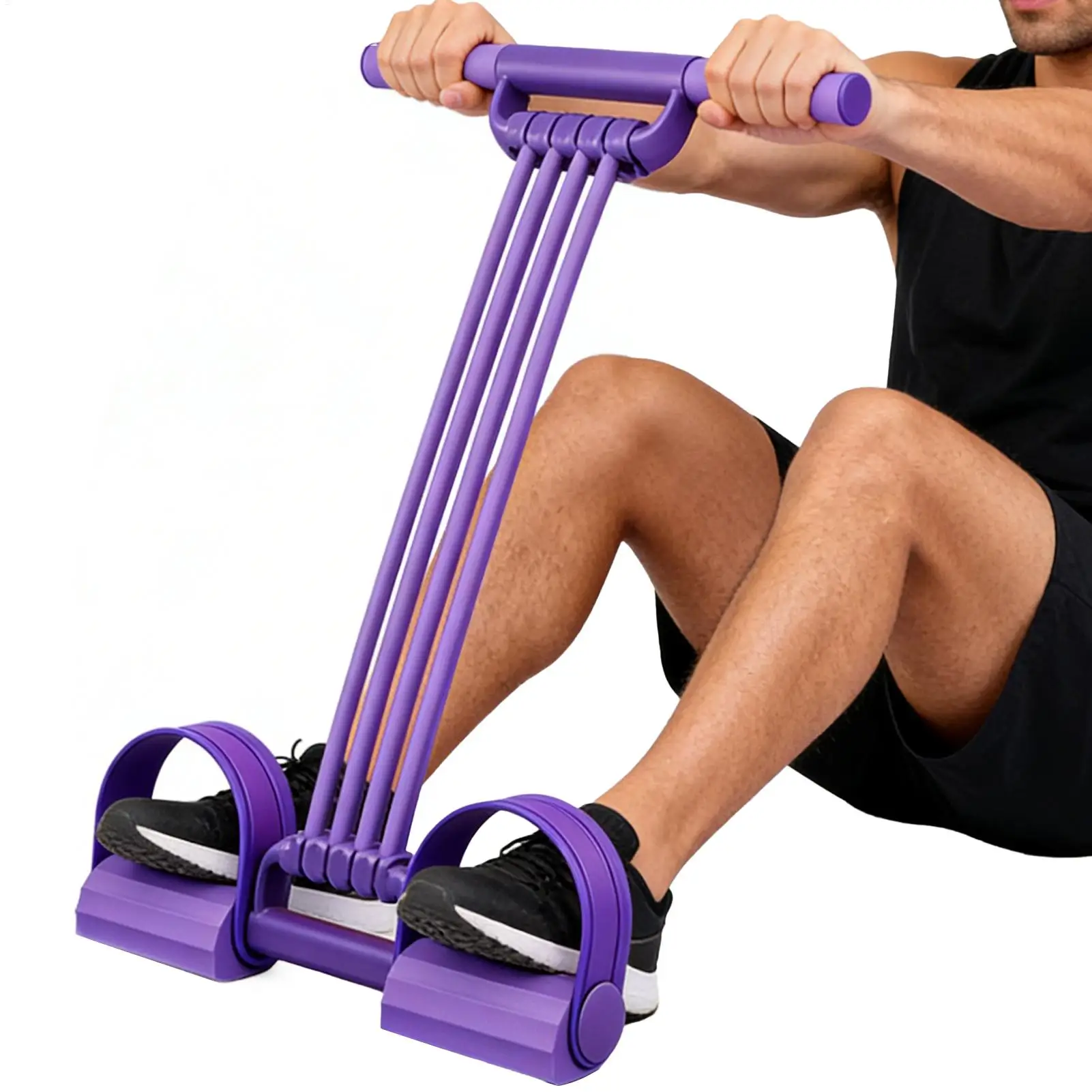 Elastic Sit Up Pull Rope Foldable Strength Training Puller Band Sit Up Tension Foot Pedal For Home Gym Yoga Men Women Girls
Elastic Sit Up Pull Rope Foldable Strength Training Puller Band Sit Up Tension Foot Pedal For Home Gym Yoga Men Women Girls