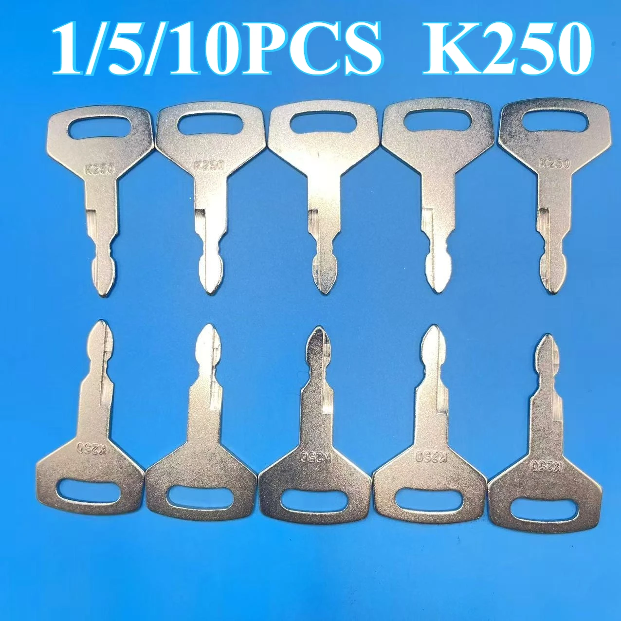 1/5/10 шт. ключ зажигания K250 2420Z1030D2 YN50501010P1 211070170 PM50S01001P1, совместимый с экскаватором SK-8 SK200-1 SK200-3
1/5/10 шт. ключ зажигания K250 2420Z1030D2 YN50501010P1 211070170 PM50S01001P1, совместимый с экскаватором SK-8 SK200-1 SK200-3