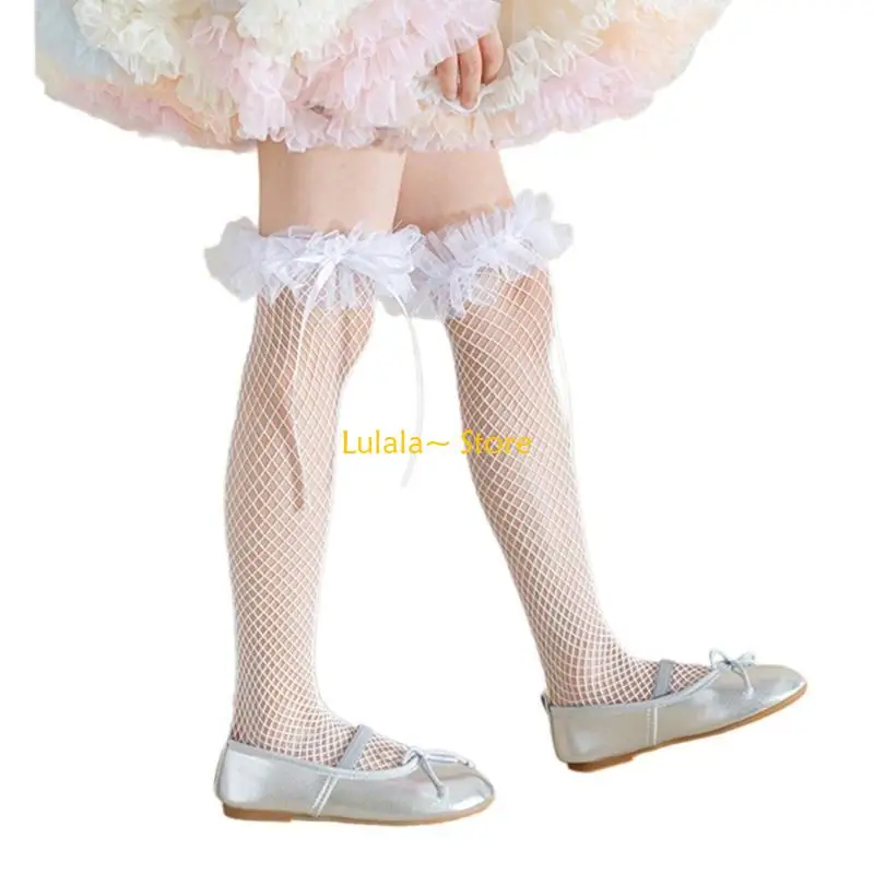 Y4QA Breathable Lace Sweet Socks for Kids Feature Lovely Bowknot Edges, Lovely Girls In Tube Socks for Summer Outfits
Y4QA Breathable Lace Sweet Socks for Kids Feature Lovely Bowknot Edges, Lovely Girls In Tube Socks for Summer Outfits