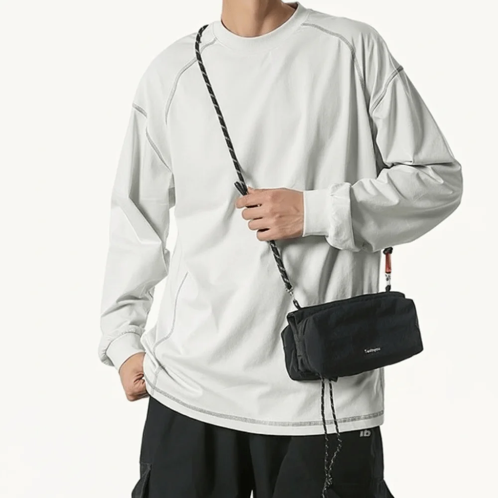 Multi-layered Single Shoulder Bag Solid Color Large Capacity Oxford Cloth Crossbody Bag Phone Purse Korean Style
Multi-layered Single Shoulder Bag Solid Color Large Capacity Oxford Cloth Crossbody Bag Phone Purse Korean Style