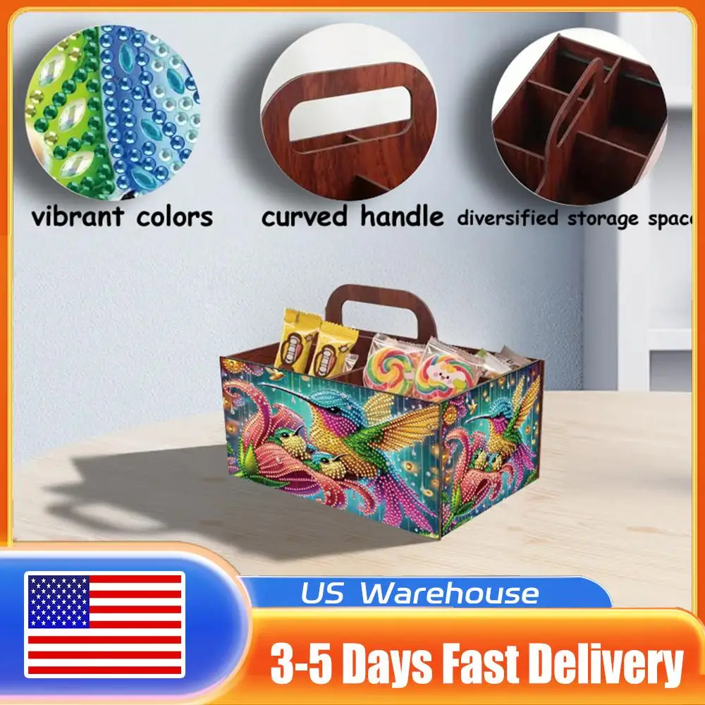 Завершенная деревянная коробка для хранения ручной работы с бриллиантами для декора рабочего стола (колибри)
Завершенная деревянная коробка для хранения ручной работы с бриллиантами для декора рабочего стола (колибри)