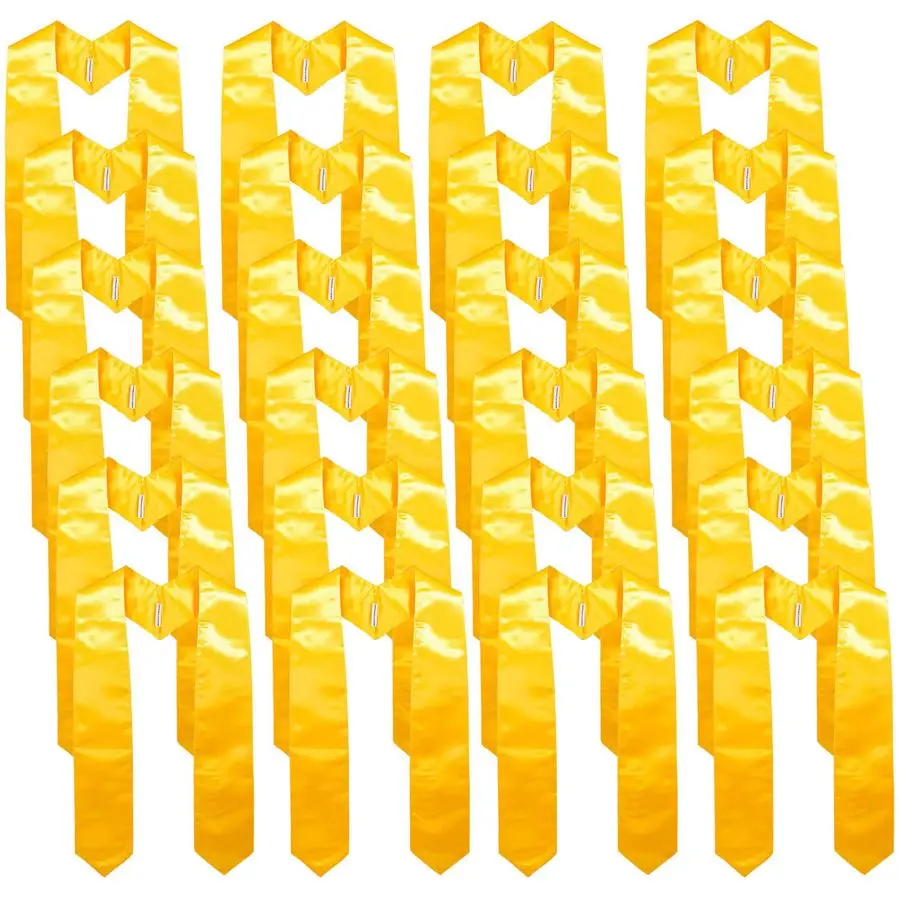 24 шт., 72-дюймовый простой выпускной палантин, объемный сублимационный пустой пояс для выпускного Honor, унисекс для взрослых
24 шт., 72-дюймовый простой выпускной палантин, объемный сублимационный пустой пояс для выпускного Honor, унисекс для взрослых