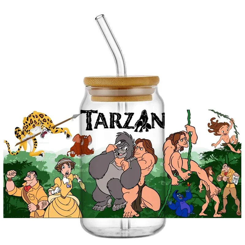 UV DTF Transfer Sticker Waterproof Transfers Decals For 16oz Glass Cartoon Jungle Book Pattern Cup Wrap Stickers
UV DTF Transfer Sticker Waterproof Transfers Decals For 16oz Glass Cartoon Jungle Book Pattern Cup Wrap Stickers