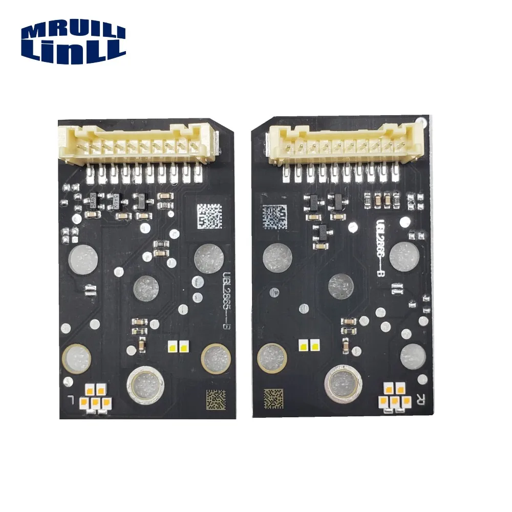 NEW Headlight PCB Daytime Running Lights LED Board Light PCB OE# 63119498409 63119498410 For BMW 7 Series G11 LCI G12 LCI
NEW Headlight PCB Daytime Running Lights LED Board Light PCB OE# 63119498409 63119498410 For BMW 7 Series G11 LCI G12 LCI