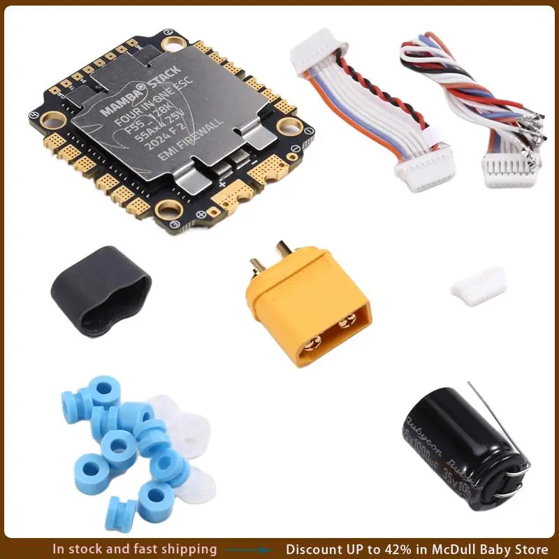 F55_128K55A Прошивка ESC 4-в-1 Blheli_32 Гоночный дрон FPV подходит для FPV Flying Drone Аксессуары для гоночных дронов
F55_128K55A Прошивка ESC 4-в-1 Blheli_32 Гоночный дрон FPV подходит для FPV Flying Drone Аксессуары для гоночных дронов