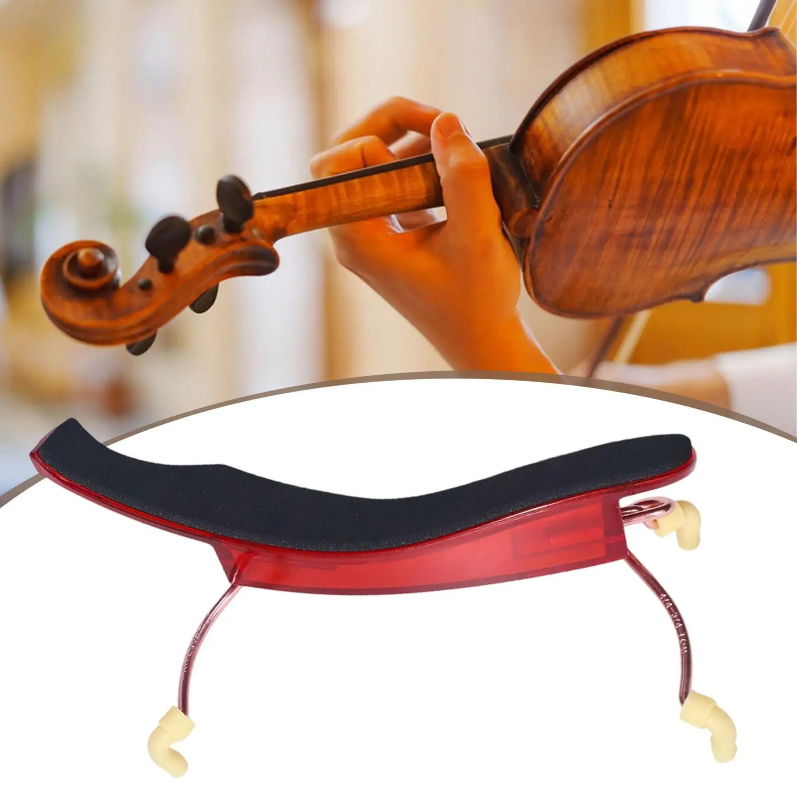 Violin Shoulder Rest Violin Shoulder Support Cushion non slip Violin Accessory Protector Violin Shoulder Pad for 4/4 3/4 Violin
Violin Shoulder Rest Violin Shoulder Support Cushion non slip Violin Accessory Protector Violin Shoulder Pad for 4/4 3/4 Violin