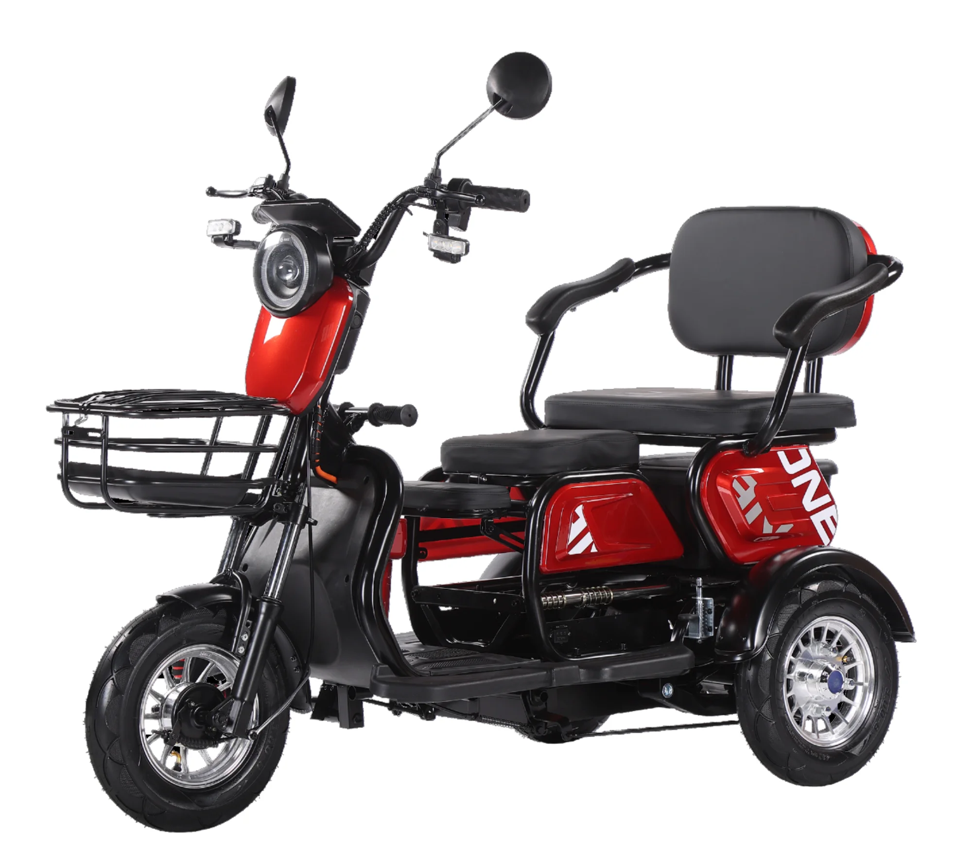 3-Wheel Electric Leisure Tricycle Passenger E-Trike Storage Basket | Adult Open High-Power Long-Range Elderly Mobility Scooter
3-Wheel Electric Leisure Tricycle Passenger E-Trike Storage Basket | Adult Open High-Power Long-Range Elderly Mobility Scooter