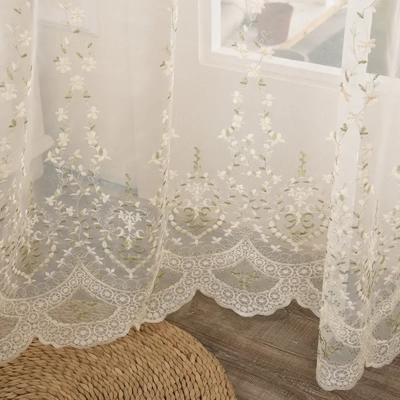 Floating Window with White Bottom Simple Window Curtains for Living Room Bedroom New Modern Embroidered Window Screen
Floating Window with White Bottom Simple Window Curtains for Living Room Bedroom New Modern Embroidered Window Screen