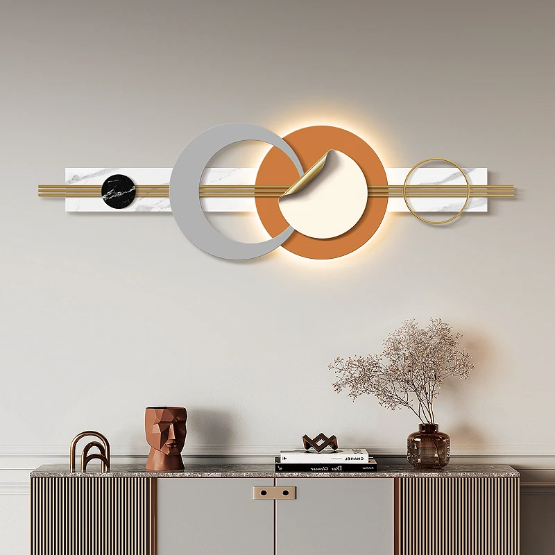 Light luxury living room bedroom LED ambient light bedside wall hanging modern sofa background wall wall hanging
Light luxury living room bedroom LED ambient light bedside wall hanging modern sofa background wall wall hanging