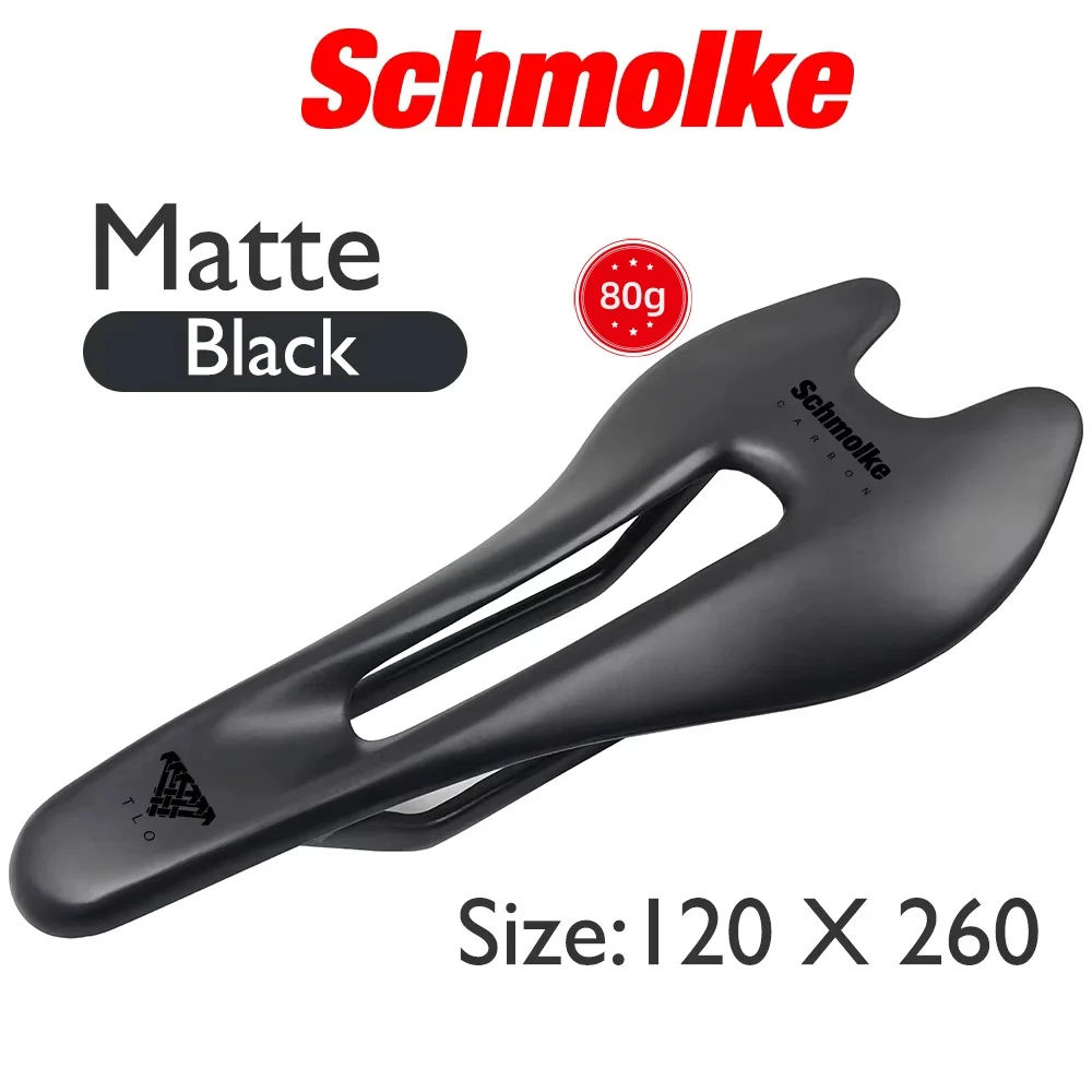 Schmolke 75g Ultra Lightweight Full Carbon Fiber Bicycle Saddle TLO65 Super Strong Design Road/MTB Bike Seat Saddle
Schmolke 75g Ultra Lightweight Full Carbon Fiber Bicycle Saddle TLO65 Super Strong Design Road/MTB Bike Seat Saddle