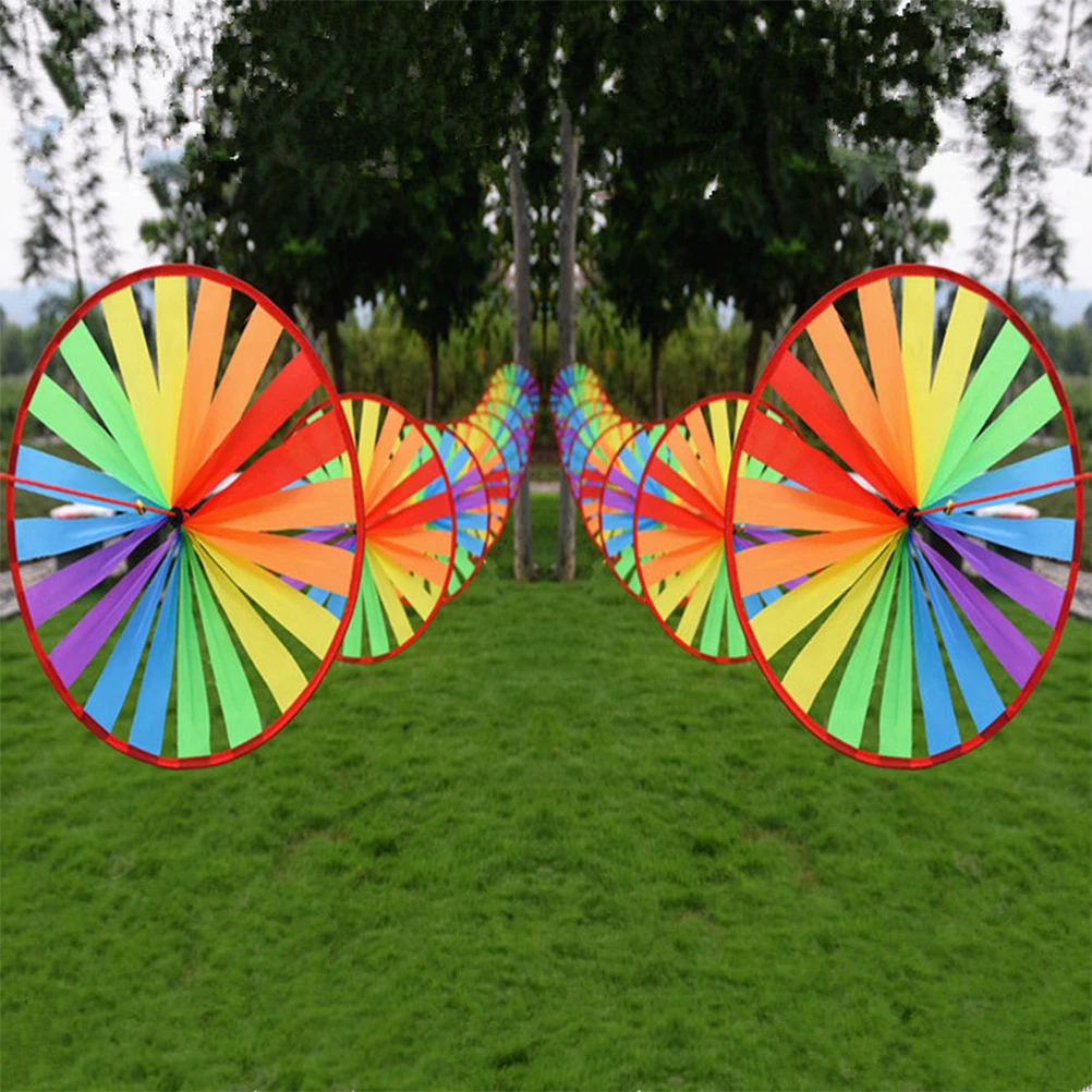 Colorful Turntable Windmill Long Lasting Cloth Pinwheel Bright Outdoor Decoration Garden Wedding Stage Props Handmade Gift
Colorful Turntable Windmill Long Lasting Cloth Pinwheel Bright Outdoor Decoration Garden Wedding Stage Props Handmade Gift