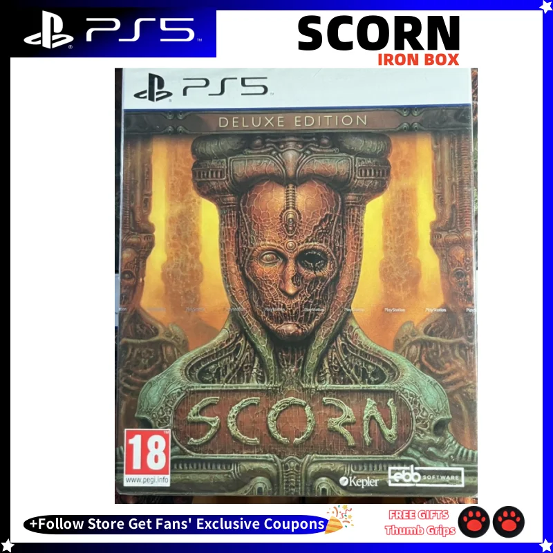 Sony Playstation 5 PS5 New Game CD SCORN Deluxe Edition Iron Box European Version Physical Game Card Playstation PS5 SCORN
Sony Playstation 5 PS5 New Game CD SCORN Deluxe Edition Iron Box European Version Physical Game Card Playstation PS5 SCORN