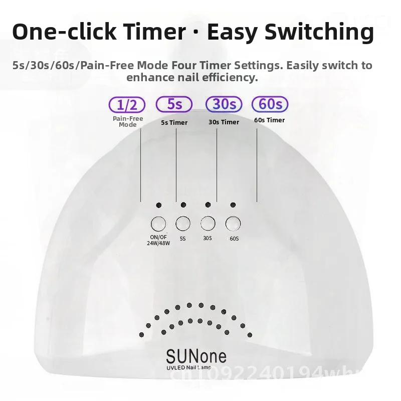 Sunone Sunshine 1 УФ-лампа для ногтей 48 Вт Индукционная лампа для фототерапии с лаком для ногтей Клей и кусок для профессионального дизайна ногтей
Sunone Sunshine 1 УФ-лампа для ногтей 48 Вт Индукционная лампа для фототерапии с лаком для ногтей Клей и кусок для профессионального дизайна ногтей