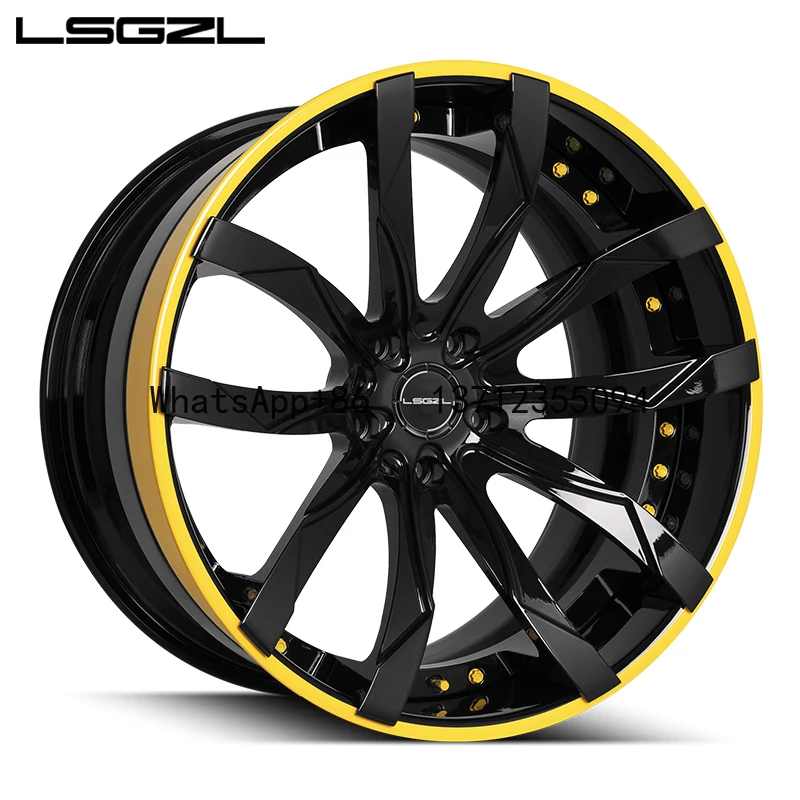 LSCZL 3-pieces 5x112 16-24 Inch Popular Selling Custom Made Forged Car Alloy Wheels
LSCZL 3-pieces 5x112 16-24 Inch Popular Selling Custom Made Forged Car Alloy Wheels