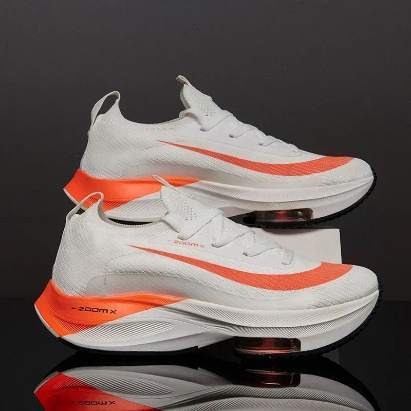 Sneakers Men Marathon Cushioning Running Shoes Unisex Trainer Race Light Breathable Couple Tenis Shoe
Sneakers Men Marathon Cushioning Running Shoes Unisex Trainer Race Light Breathable Couple Tenis Shoe