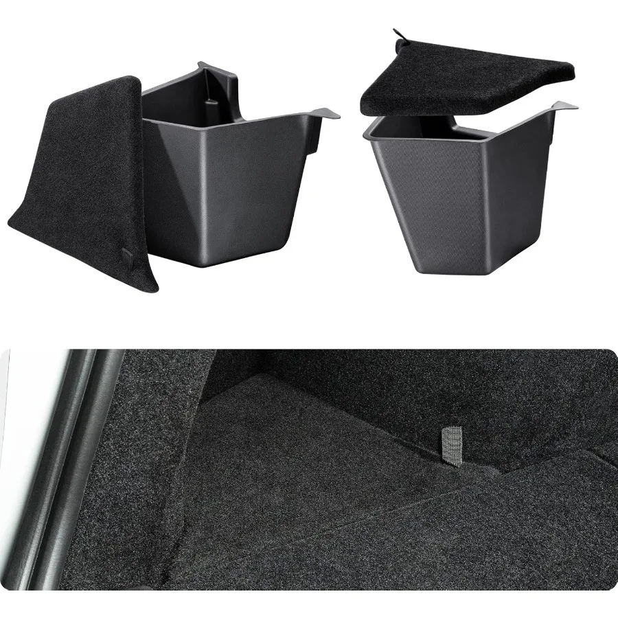 2025 2026 Tesla Model Y Trunk Storage Bins Trunk Organizer with Carpeted Lid Rear Trunk Side Storage Box for Model Y Juniper In
2025 2026 Tesla Model Y Trunk Storage Bins Trunk Organizer with Carpeted Lid Rear Trunk Side Storage Box for Model Y Juniper In