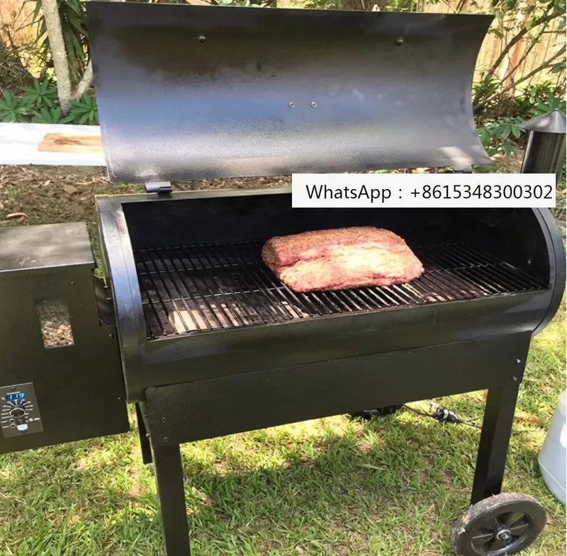 Barbecue grill with controller
Barbecue grill with controller