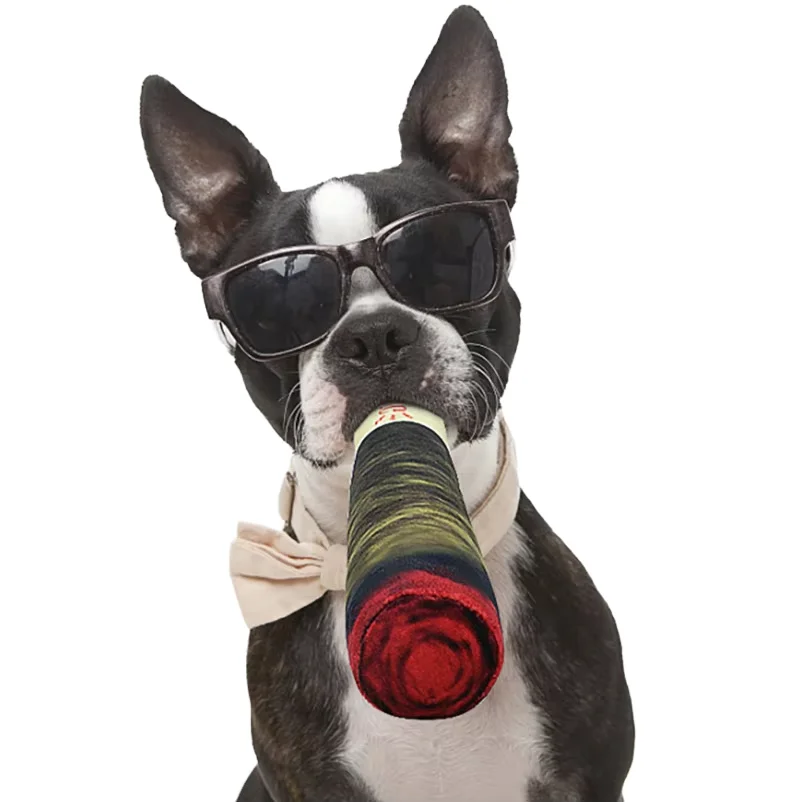 Dog toys plush toys, fun simulated cigarette-shaped pet chew toys, stuffed toys with squeaks, durable training interactive pet
Dog toys plush toys, fun simulated cigarette-shaped pet chew toys, stuffed toys with squeaks, durable training interactive pet