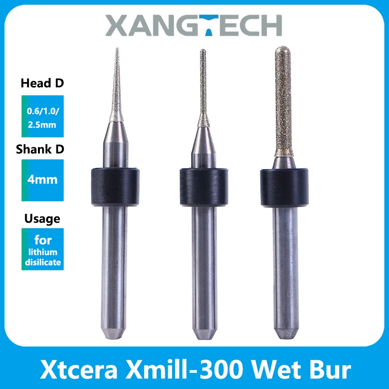 Xtcera Xmill-300 Инструменты для влажной фрезерования Стоматологическая дрель Стеклокерамические боры 0,6/1,0/2,5 мм для блоков дисиликата лития
Xtcera Xmill-300 Инструменты для влажной фрезерования Стоматологическая дрель Стеклокерамические боры 0,6/1,0/2,5 мм для блоков дисиликата лития