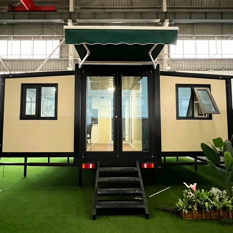 Innovative Foldable House Offering Modern Temporary Housing Facilities Next To Landscaped Outdoor Garden Shed Area
Innovative Foldable House Offering Modern Temporary Housing Facilities Next To Landscaped Outdoor Garden Shed Area