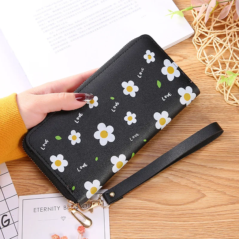 Flower Print Women Long Wallets PU Leather Large-Capacity Zipper Purse Mobile Phone Clutch Money Bag ID Credit Card Holder
Flower Print Women Long Wallets PU Leather Large-Capacity Zipper Purse Mobile Phone Clutch Money Bag ID Credit Card Holder