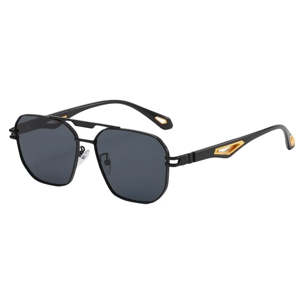 Retro Double Bar Sunnies Sunshade Eyewear Costume Accessory Unisex Polarized Sunglasses Decorative HD Anti-UV Glasses Punk Style
Retro Double Bar Sunnies Sunshade Eyewear Costume Accessory Unisex Polarized Sunglasses Decorative HD Anti-UV Glasses Punk Style