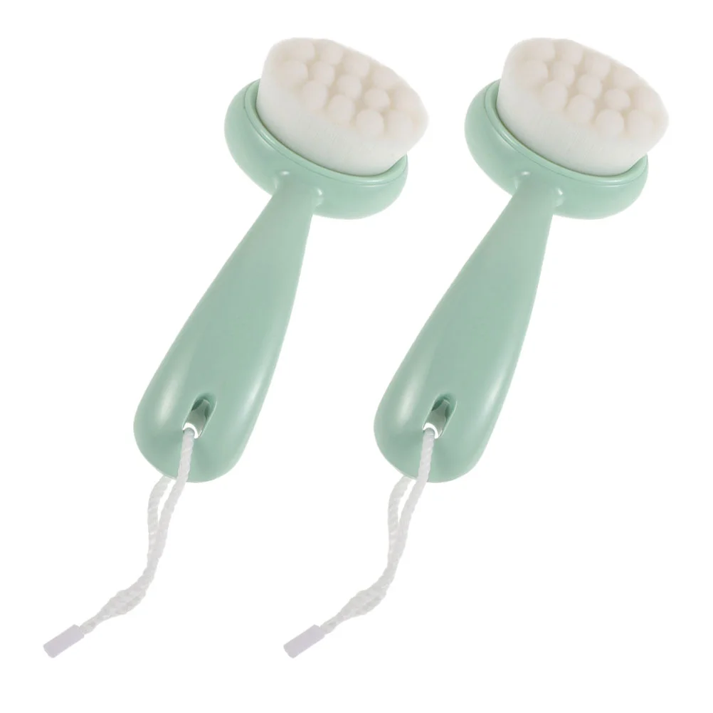 2 Pcs Cleaning Brush Cleansing Face Cleaner Dry Long Handle Electric Light Green Manual
2 Pcs Cleaning Brush Cleansing Face Cleaner Dry Long Handle Electric Light Green Manual