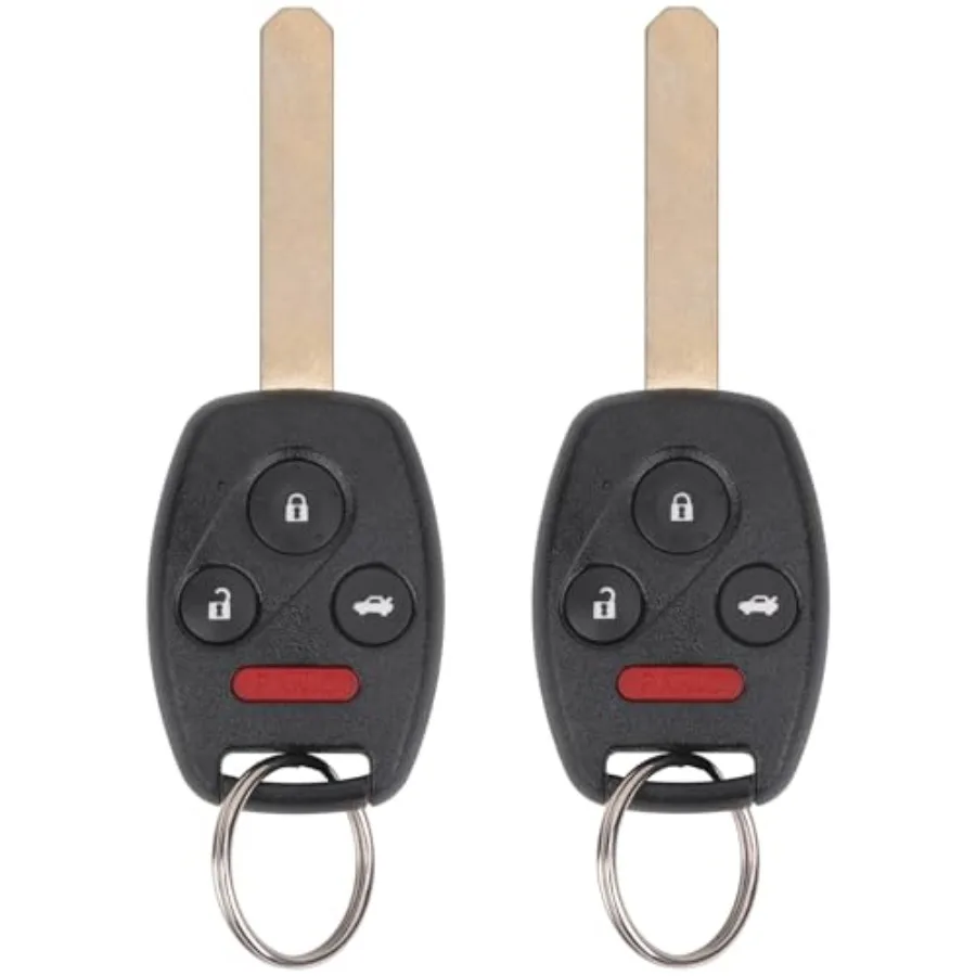 Key Fob Replacement for 2003-2007 Honda Accord Car Keyless Entry Remote Control, OUCG8D-380H-A 35111-SHJ-305, 4 Buttons, 2Pcs
Key Fob Replacement for 2003-2007 Honda Accord Car Keyless Entry Remote Control, OUCG8D-380H-A 35111-SHJ-305, 4 Buttons, 2Pcs