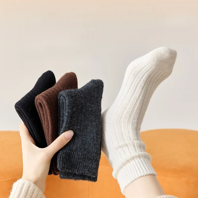 6 Pairs 2026 Knit Wool Short Thermal Socks for Women Adult Women's Winter Warm Casual Mid Tube Socks Black Hosiery High Quality
6 Pairs 2026 Knit Wool Short Thermal Socks for Women Adult Women's Winter Warm Casual Mid Tube Socks Black Hosiery High Quality
