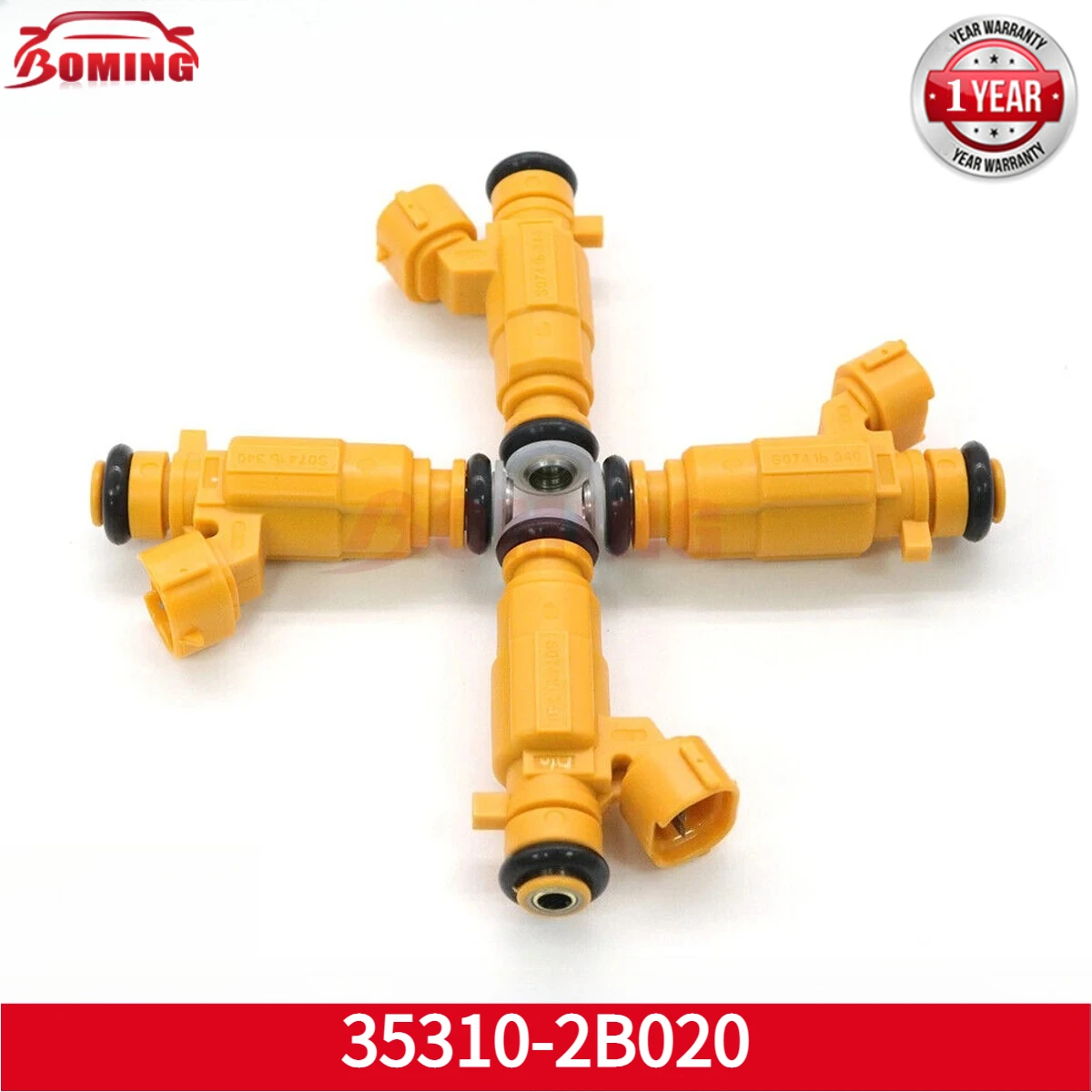 New Car Fuel Injectors Nozzle 35310-2B020 For Hyundai i20 i30 Kia Cerato Rio Venga 1.4 1.6 G4FG 9260930074 353102B020
New Car Fuel Injectors Nozzle 35310-2B020 For Hyundai i20 i30 Kia Cerato Rio Venga 1.4 1.6 G4FG 9260930074 353102B020