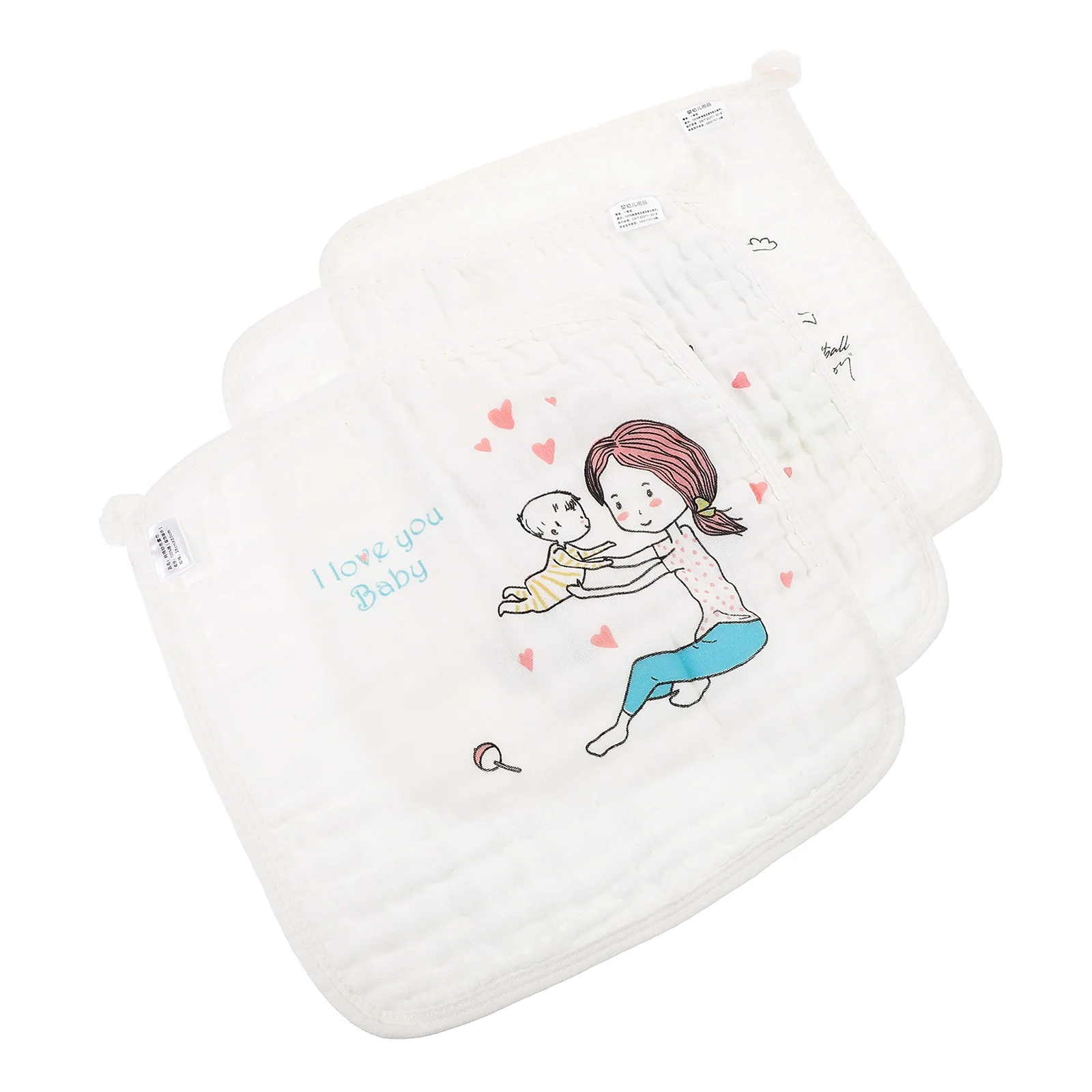 3Pcs Baby Saliva Towels Cotton Drooling Bibs Infant Washcloths Toddler Hand Face Wipes Multipurpose Square Handkerchiefs
3Pcs Baby Saliva Towels Cotton Drooling Bibs Infant Washcloths Toddler Hand Face Wipes Multipurpose Square Handkerchiefs