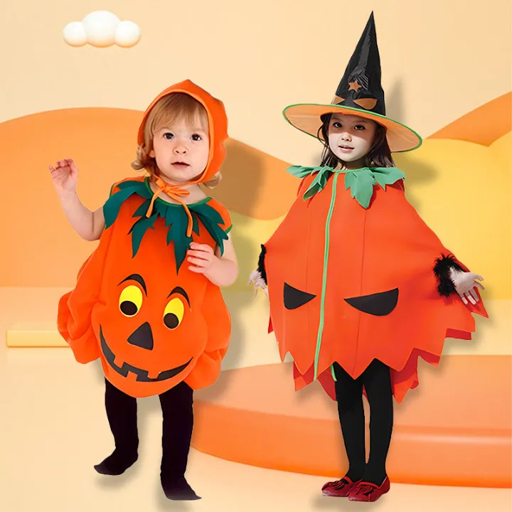 Детский костюм на Хэллоуин: Наряд «Тыква» для малышей, одежда для девочек и мальчиков, костюм для выступлений в детском саду
Детский костюм на Хэллоуин: Наряд «Тыква» для малышей, одежда для девочек и мальчиков, костюм для выступлений в детском саду
