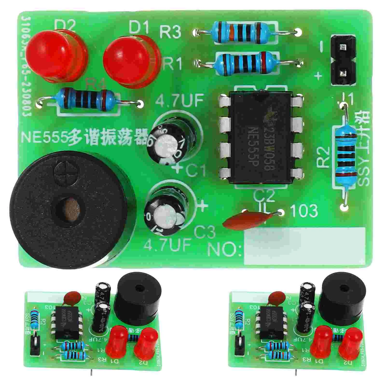 3 Sets Multivibrator Soldering Practice Kit Flash Circuit Electronics Project for Teaching Training 4 Board Welding
3 Sets Multivibrator Soldering Practice Kit Flash Circuit Electronics Project for Teaching Training 4 Board Welding