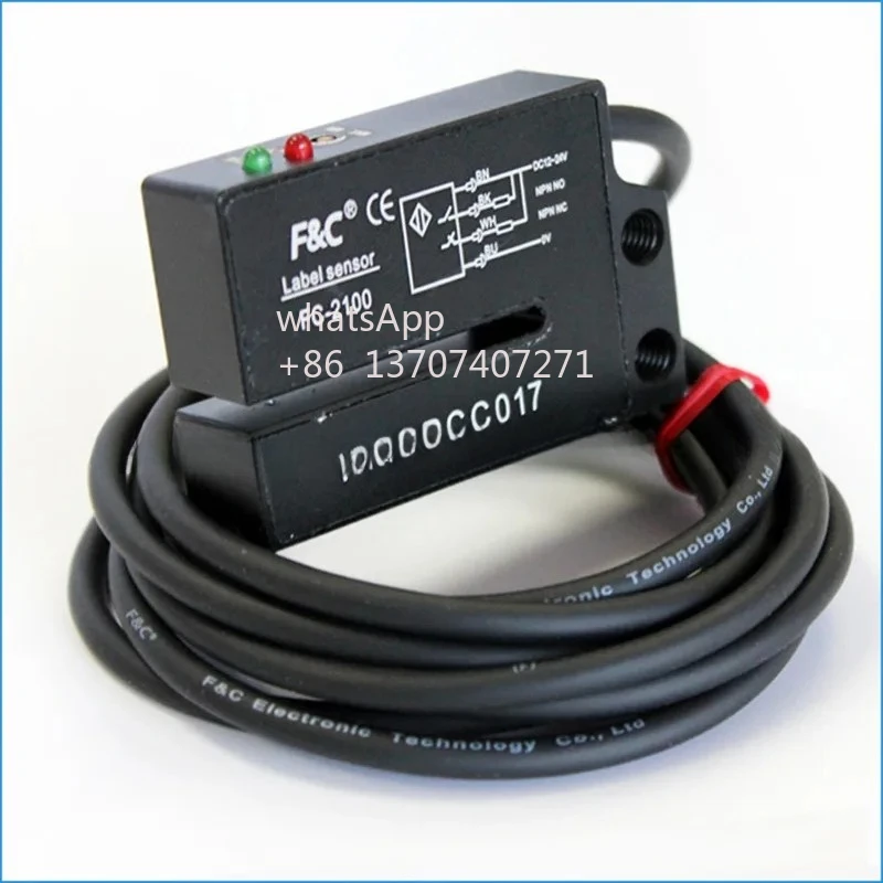 1 шт. FC-2100 FC-2100P новый оригинальный датчик этикетки 4 провода NO NC электрический детектор этикеток фотодатчик.
1 шт. FC-2100 FC-2100P новый оригинальный датчик этикетки 4 провода NO NC электрический детектор этикеток фотодатчик.