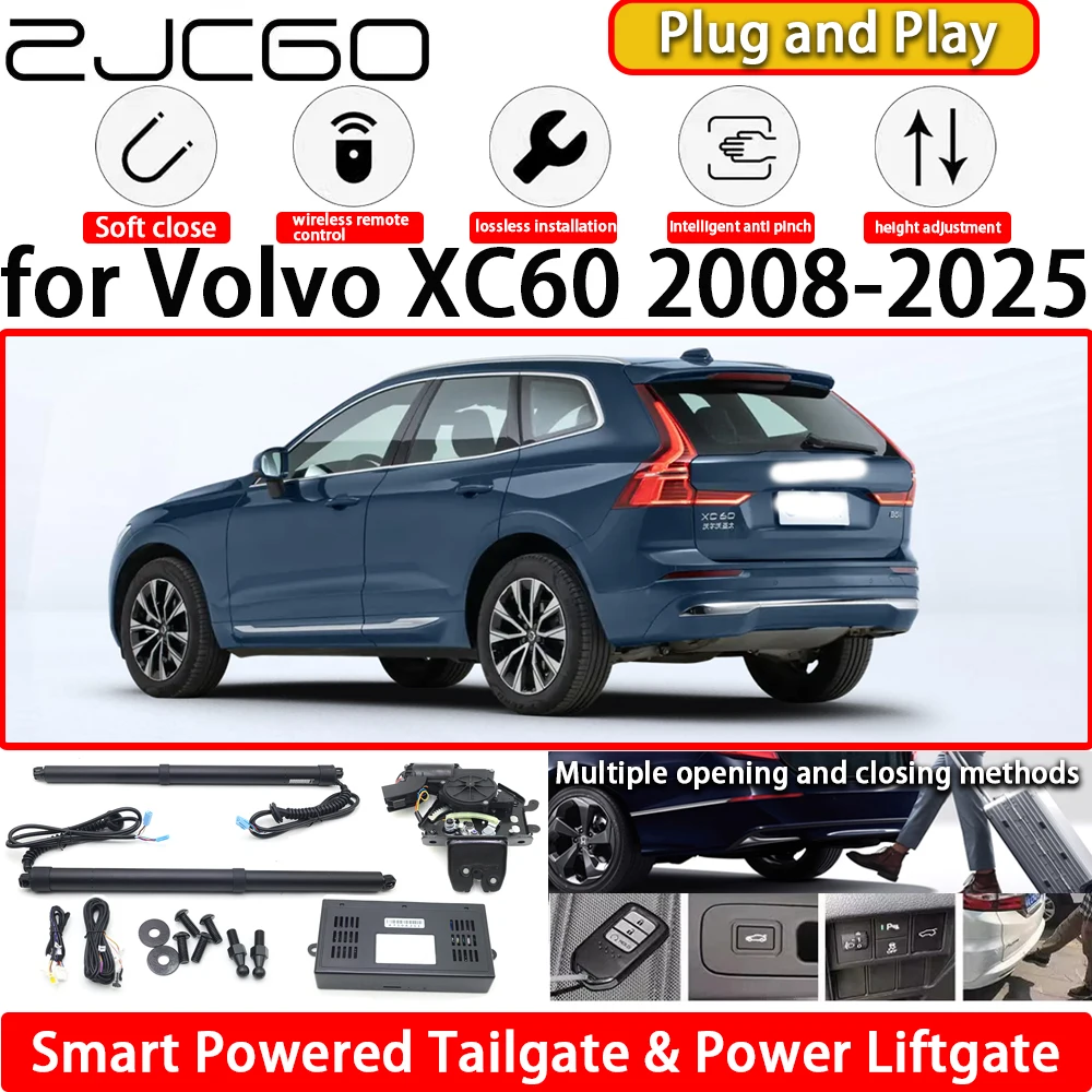 ZJCGO for Volvo XC60 2008-2025 OEM Automatic Electric Powered Tailgate Power Liftgate Tail Gate Lift Kit System Plug & Play
ZJCGO for Volvo XC60 2008-2025 OEM Automatic Electric Powered Tailgate Power Liftgate Tail Gate Lift Kit System Plug & Play