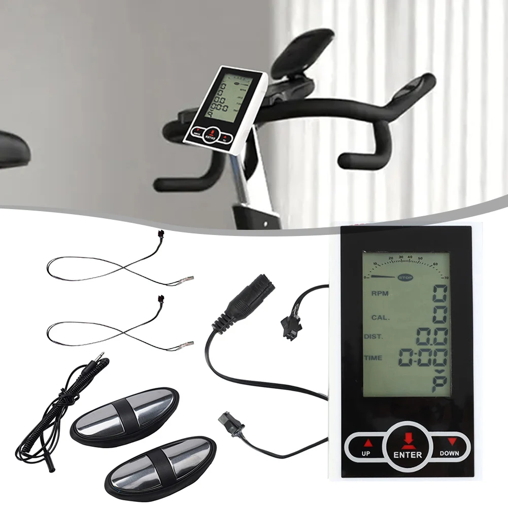 For Indoor Workouts Exercise Bike Monitor Calorie Counter Approx.137*80mm 5.4*3.1inch Suitable For Fitness Bikes
For Indoor Workouts Exercise Bike Monitor Calorie Counter Approx.137*80mm 5.4*3.1inch Suitable For Fitness Bikes