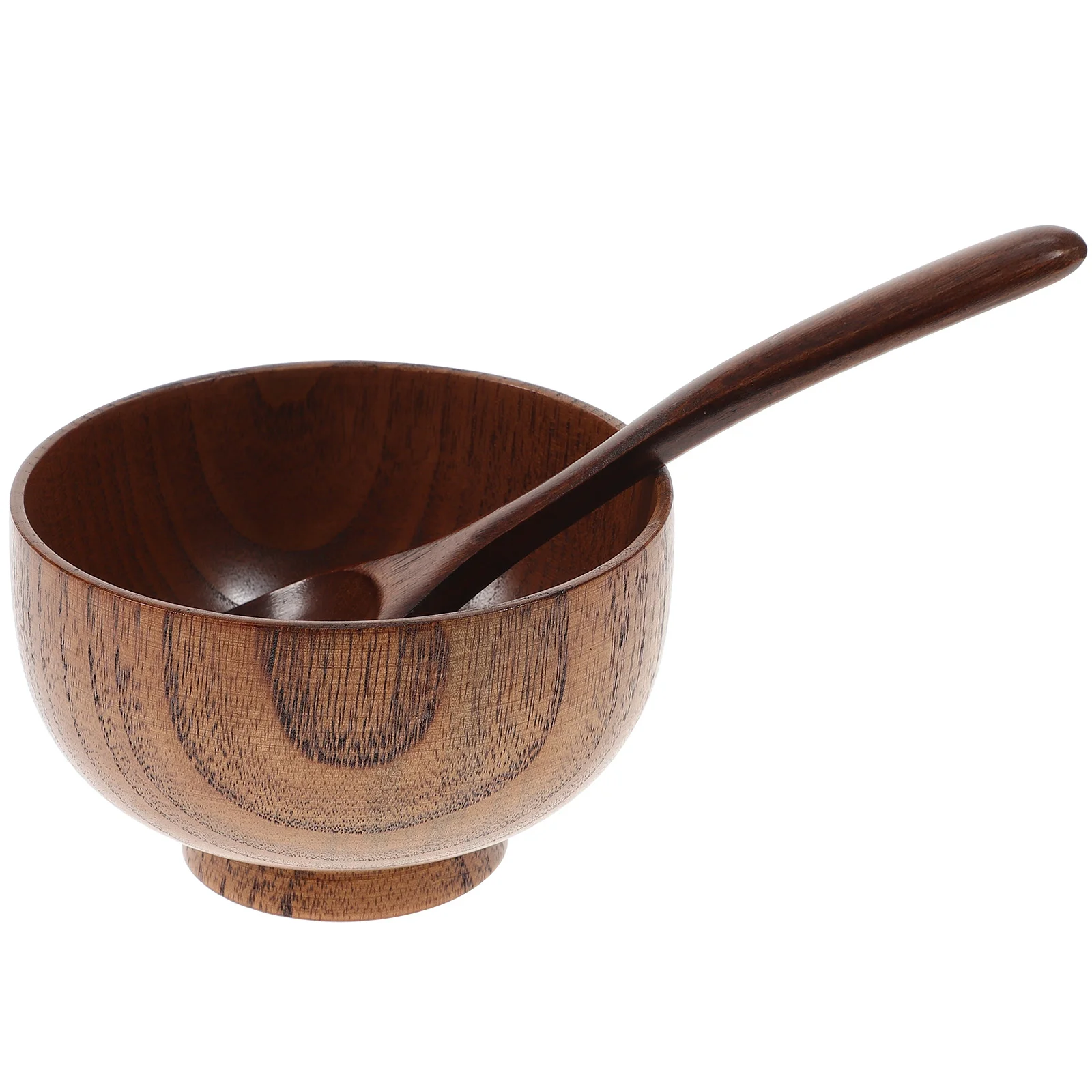 2 Pcs Wood Rice Bowl Ramen Bowls Soup Wooden for Food and Spoon Fruit Salad Container Vegetable Serving
2 Pcs Wood Rice Bowl Ramen Bowls Soup Wooden for Food and Spoon Fruit Salad Container Vegetable Serving