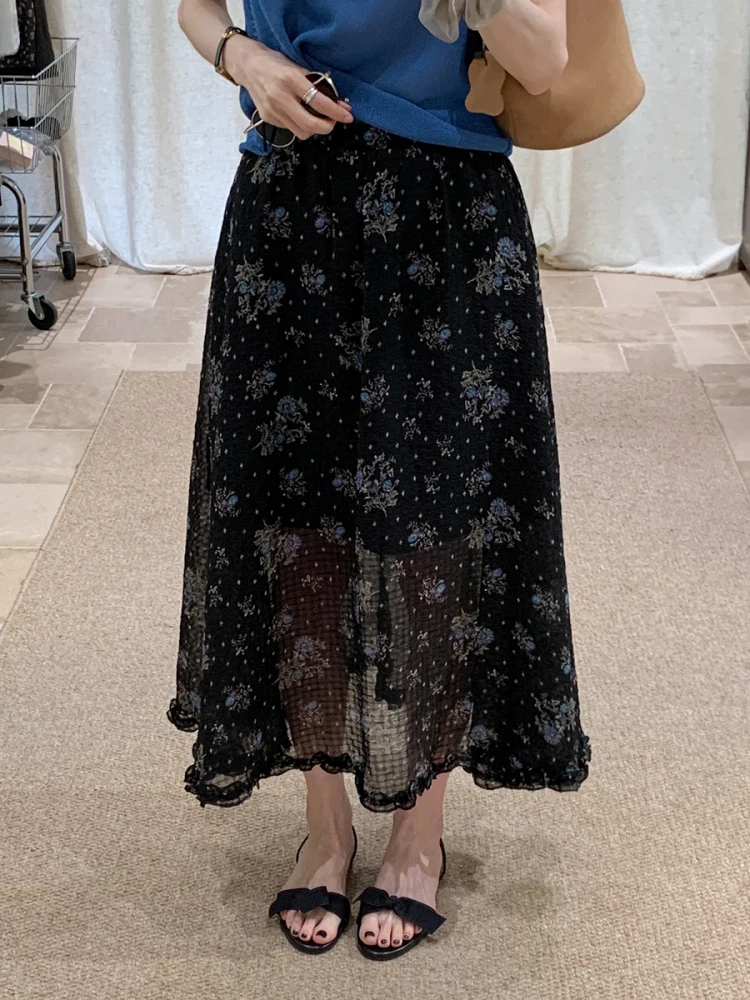 Новая женская летняя юбка BRIVIN в корейском стиле с цветочным принтом, кружевом и деревянными элементами, средней длины, класса люкс
Новая женская летняя юбка BRIVIN в корейском стиле с цветочным принтом, кружевом и деревянными элементами, средней длины, класса люкс