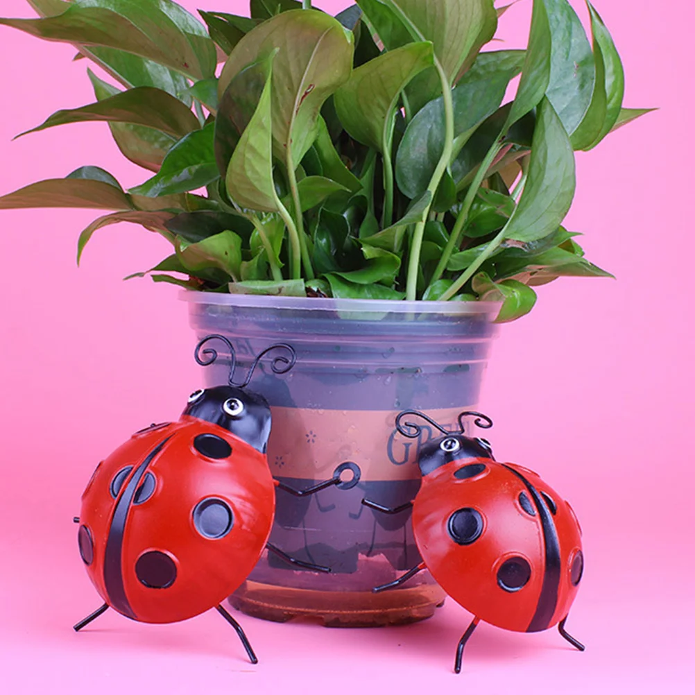 4pcs Iron Ladybug Garden Decorations Lawn Ornament Backyard Wall Art Simulated Yard Accessories Outdoor Rustic Hanging Set For
4pcs Iron Ladybug Garden Decorations Lawn Ornament Backyard Wall Art Simulated Yard Accessories Outdoor Rustic Hanging Set For