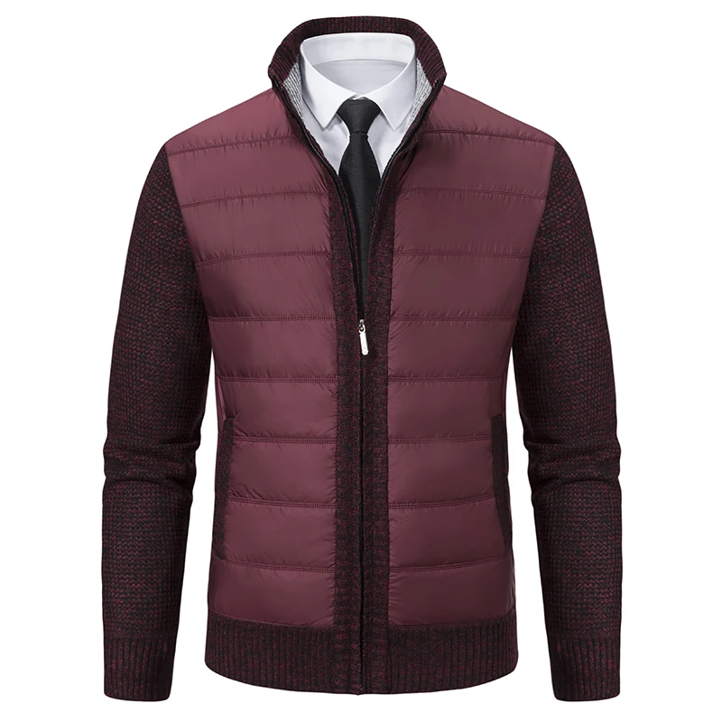 Mens Knit Sweater Winter Autumn Cardigan Zipper Sweatercoat Male Spring Patchworked Turtleneck Casual Business Cold Coat
Mens Knit Sweater Winter Autumn Cardigan Zipper Sweatercoat Male Spring Patchworked Turtleneck Casual Business Cold Coat