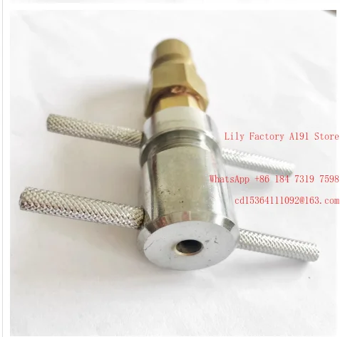 Refrigerator plus fluorine fast connector, Italian rotary refrigerant charging valve
Refrigerator plus fluorine fast connector, Italian rotary refrigerant charging valve