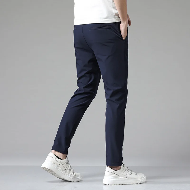 Men's Slim Fit Straight Leg Business Casual Pants 2026 Fashion Stretchy Work Daily Office Commute Dress Trousers Male Suit Pant
Men's Slim Fit Straight Leg Business Casual Pants 2026 Fashion Stretchy Work Daily Office Commute Dress Trousers Male Suit Pant