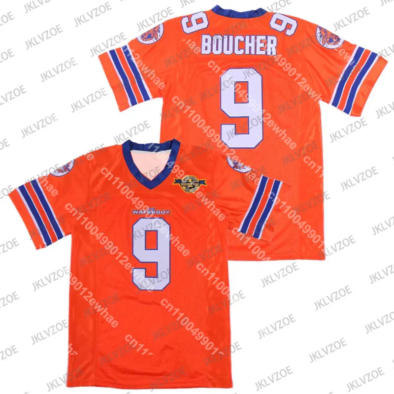 Waterboy 'Bobby Boucher' No.9 Football Jersey Summer Casual Sports Short Sleeve Tops Quick Drying Loose Tshirt Streetwear
Waterboy 'Bobby Boucher' No.9 Football Jersey Summer Casual Sports Short Sleeve Tops Quick Drying Loose Tshirt Streetwear