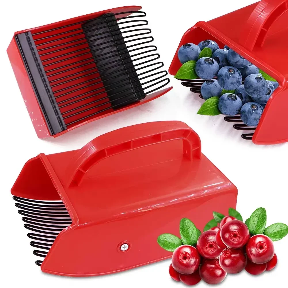 Labor Saving Berry Harvester: Scoop Blueberry & Huckleberry Picker with Metal/Plastic Comb, Garden Berry Picking Rakes
Labor Saving Berry Harvester: Scoop Blueberry & Huckleberry Picker with Metal/Plastic Comb, Garden Berry Picking Rakes