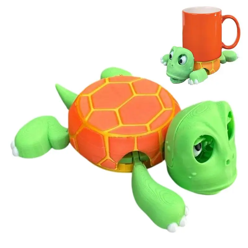 Turtle Tea Coaster 3D Printed Novelty Drink Holder Cute Animal Drink Mat Desk Decoration Accessories For Home Office Cafe
Turtle Tea Coaster 3D Printed Novelty Drink Holder Cute Animal Drink Mat Desk Decoration Accessories For Home Office Cafe