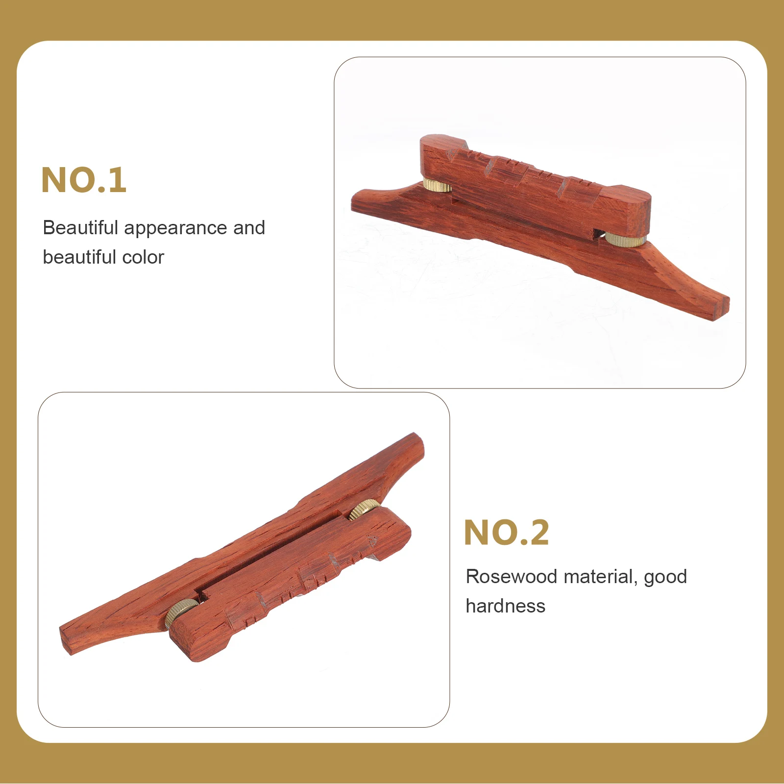 Code Mandolin Bridges Accessories Ebony Instrument Accessory Burner Parts for