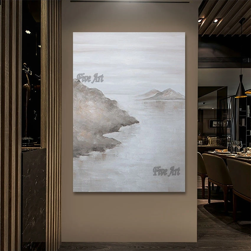 Light Color Abstract Landscape Painting Handmade Wall Picture For Restaurant Quality Artwork Home Decor Dropshipping Unframed
Light Color Abstract Landscape Painting Handmade Wall Picture For Restaurant Quality Artwork Home Decor Dropshipping Unframed