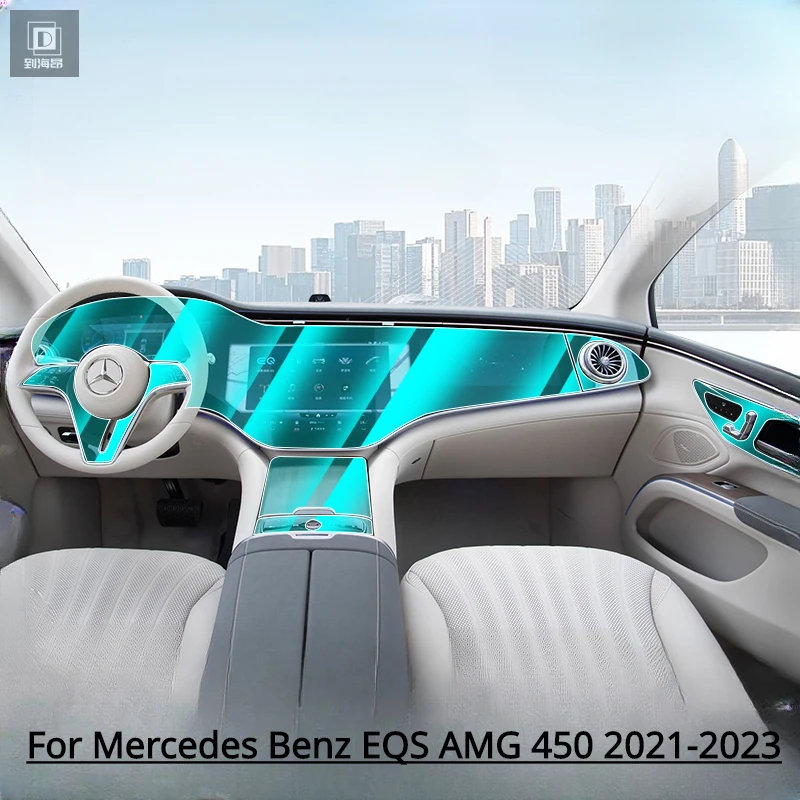 For Mercedes Benz EQS AMG 450 2021-2023 Center Console Navigation Screen Automotive Interior TPU Protective Film Anti-Scratch
For Mercedes Benz EQS AMG 450 2021-2023 Center Console Navigation Screen Automotive Interior TPU Protective Film Anti-Scratch