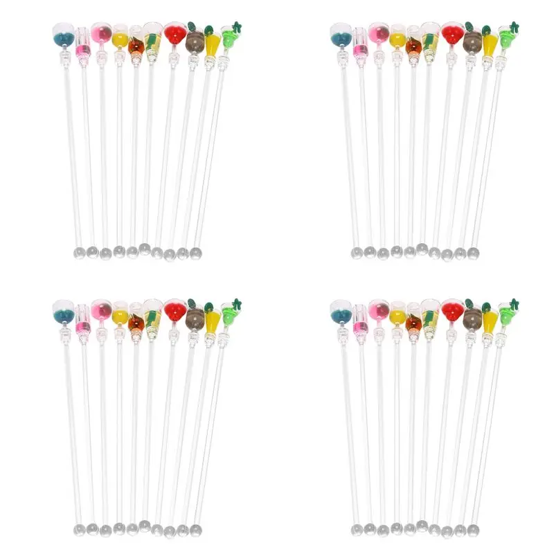 40Pcs Cocktail Stirrer Drink Mixing Stick Set Acrylic Cocktail Mixer Blender Bar Supplies Swizzle Stirrer-N37R
40Pcs Cocktail Stirrer Drink Mixing Stick Set Acrylic Cocktail Mixer Blender Bar Supplies Swizzle Stirrer-N37R